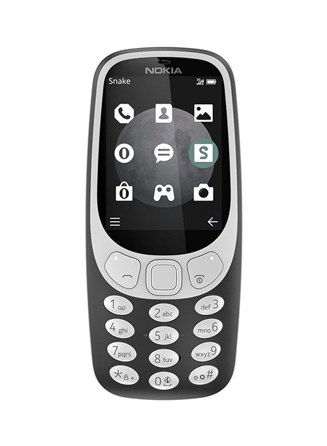 NOKIA - 3310 Dual SIM Grey 64MB RAM 128MB 3G - Image 1