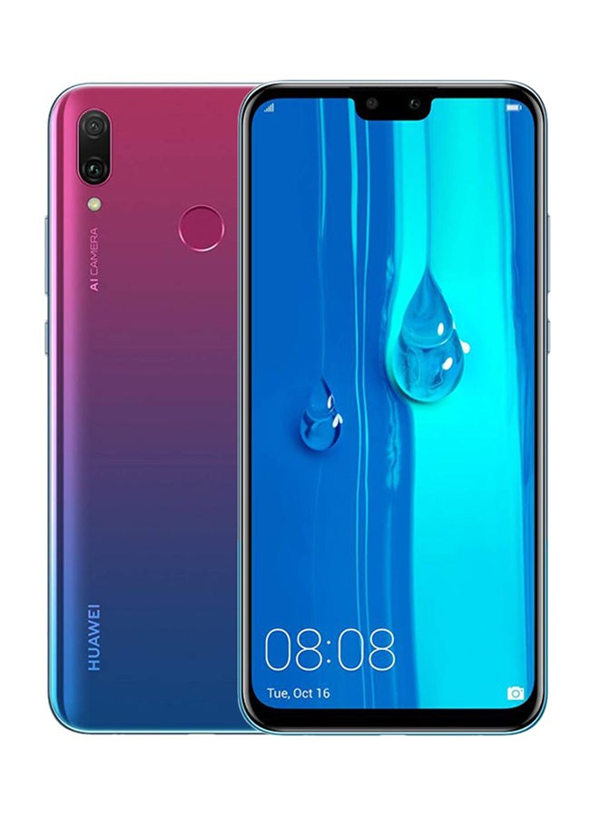 HUAWEI - Y9 (2019) Dual SIM Aurora Purple 128GB 4GB RAM 4G LTE - Image 1