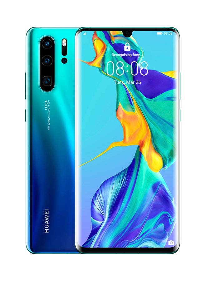 HUAWEI - P30 Pro Dual-SIM Aurora Green 6GB RAM 128GB 4G LTE - Image 1