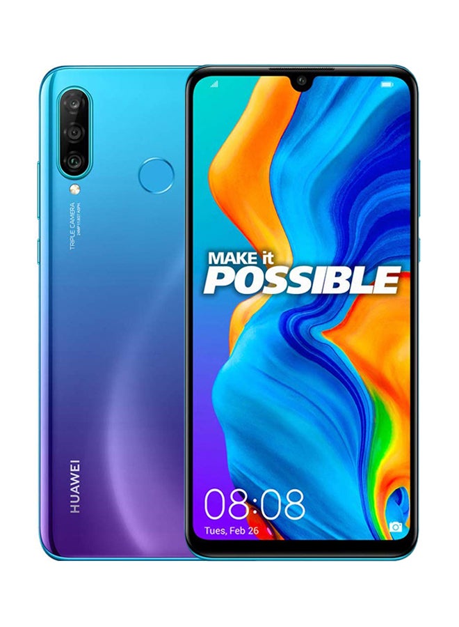 HUAWEI - P30 Lite New Edition Dual SIM Peacock Blue 6GB RAM 128GB 4G LTE - Image 1