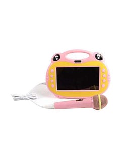 ATOUCH P06 Karaoke Video Learning Tablet With Mic, 7-Inch, 16GB, 4G LTE, Wi-Fi, Pink  - Image 1