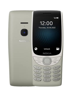 NOKIA 8210 Dual Sim Sand / Grey 48MB RAM 128MB 4G - Middle East Version  - Image 1