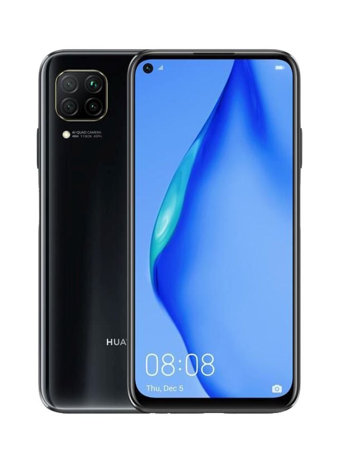 HUAWEI - P40 Lite Dual SIM Black 6GB RAM 128GB 4G LTE - Image 1
