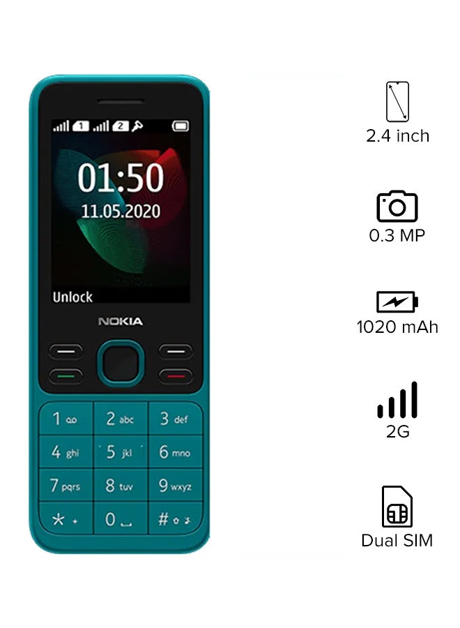 Mobile 150 Dual SIM 4G Cyan