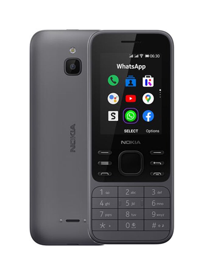 NOKIA - 6300 Dual SIM Charcoal 512MB RAM 4GB 4G LTE - Image 1