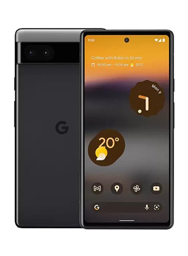 Google - Pixel 6a Dual Sim Charcoal 6GB RAM 128GB 5G - International Version - Image 1