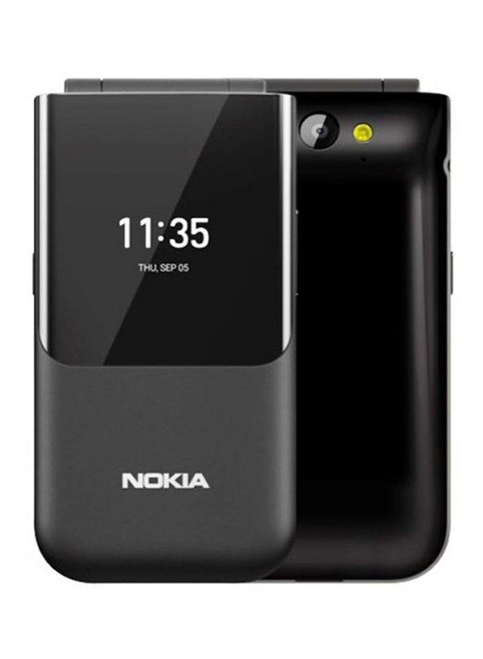 NOKIA - 2720 Flip Dual SIM Black 4GB 512MB RAM 4G LTE - Image 1