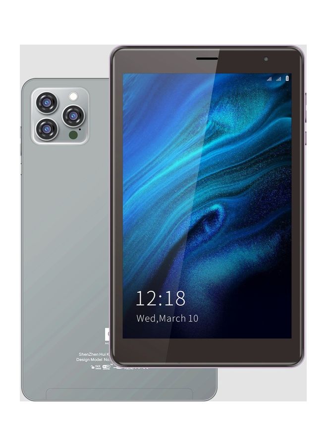 C idea - 5G Android Tablet CM813 Pro 8 Inch Zoom Supported Smart Tab with Quad Core CPU Bluetooth Wifi Silicon Protective Case cover (Grey) - Image 1