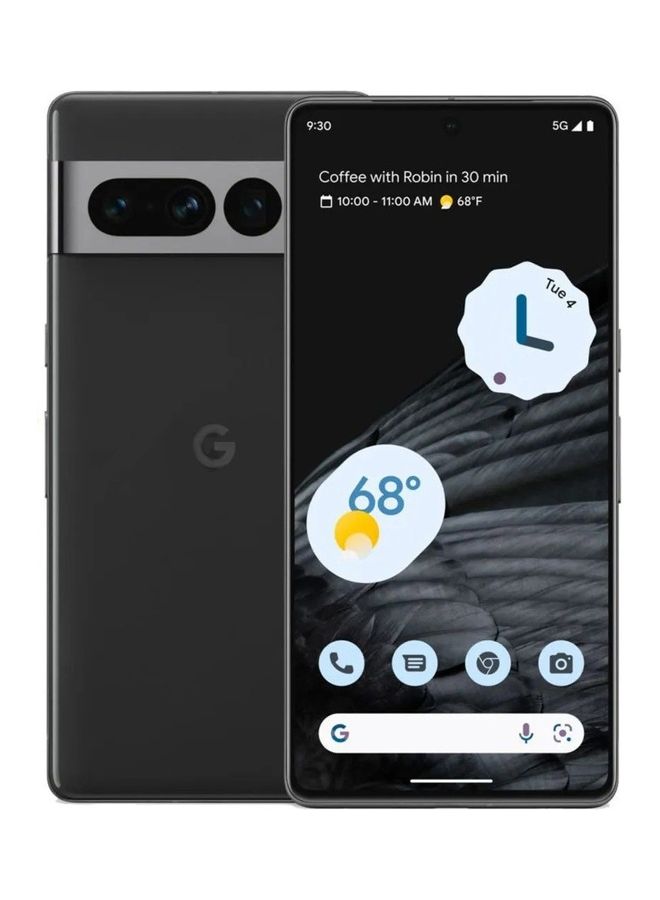 Google - Pixel 7 Pro Obsidian 12GB RAM 256GB 5G - International Version - Image 1