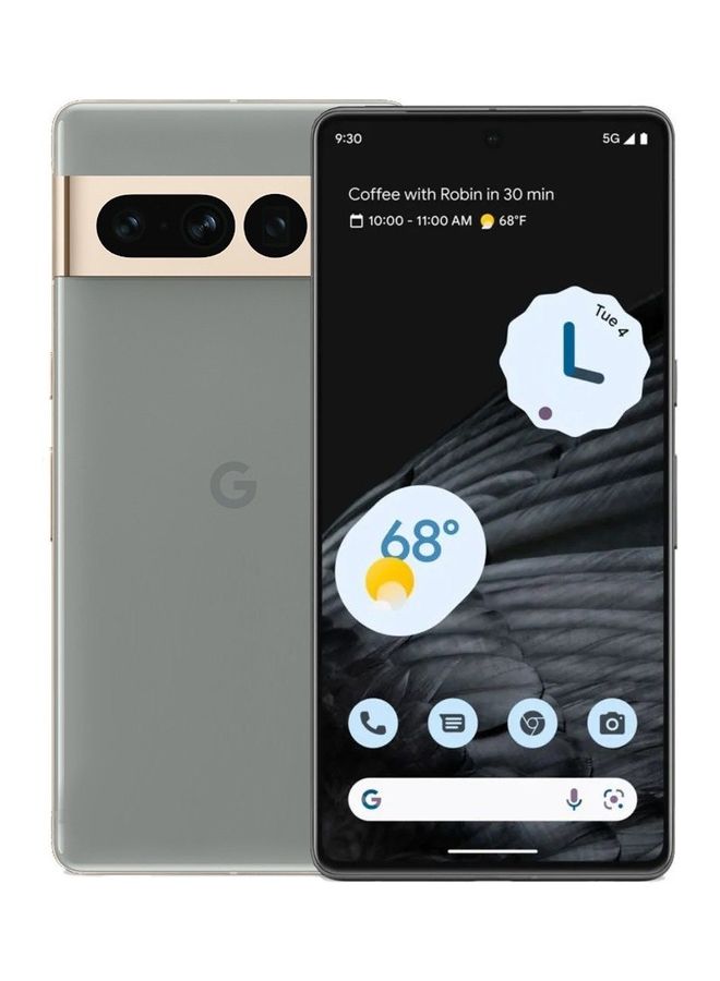 Google - Pixel 7 Pro Hazel 12GB RAM 256GB 5G - International Version - Image 1