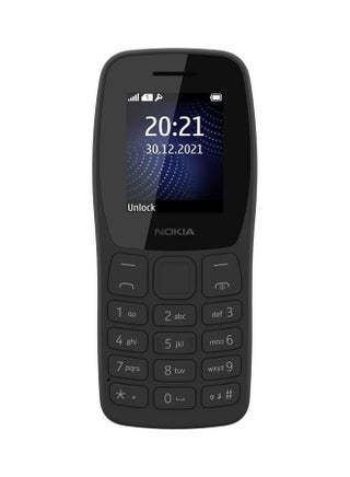105 ( 2022 ) Daul SIM Black 4MB RAM Keypad Mobile Phone with Wireless FM Radio - v1686663934/N53355596A_1