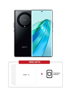 X9a Dual Sim Midnight Black 8GB RAM 256GB 5G With HONOR Gift + 1 Year Screen Protection - GCC warranty