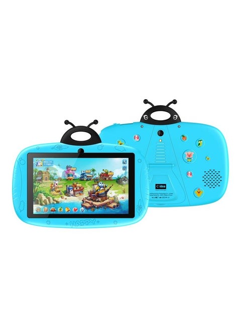 CM75 Kids Android 7-Inch Smart Tablet 4GB RAM 64GB Wi-Fi And Bluetooth Blue With Built-In Adjustable Stand
