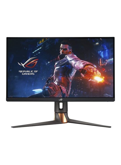 27 inch ROG Swift 1440P Gaming Monitor (PG279QM) - WQHD (2560 x 1440), Fast IPS, 240Hz, 1ms, G-SYNC, NVIDIA Reflex Latency Analyzer, DisplayHDR400, Eye Care, HDMI, DisplayPort, USB, Height Adjustable Black