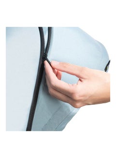 hauck Sun Canopy For Double Pushchair Swift X Duo, Upf 50 +, 3 Zones With Ventilation Outlets, Individual Summer Look, Easy To Install - Blue  - Image 5