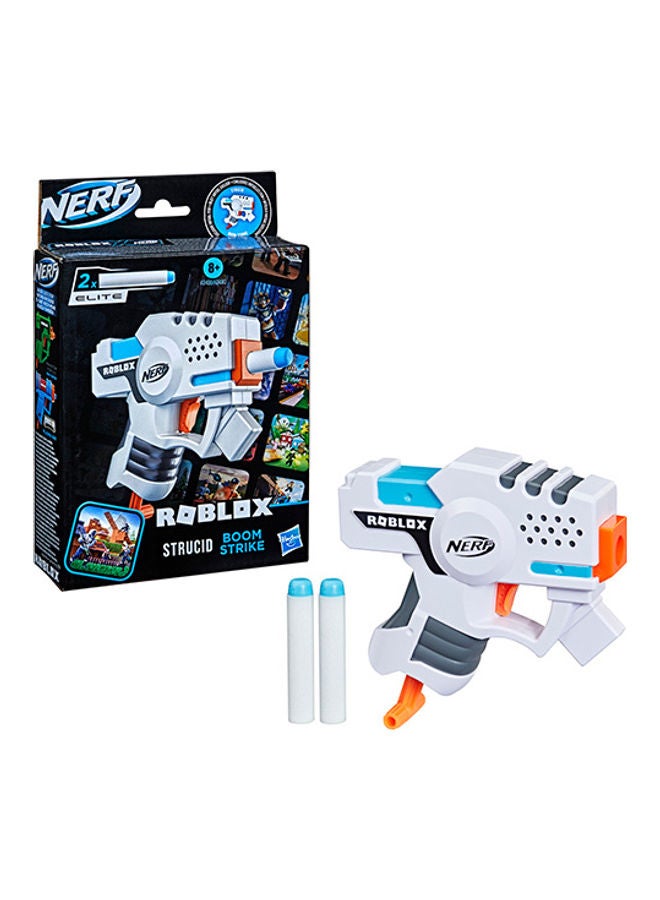 NERF Roblox Strucid- Boom Strike Dart Blaster Toy Gun  - Image 1