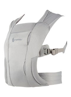 ergobaby Embrace Soft Air Mesh Ergonomic Baby Carrier For Newborns From Birth, Ergonomic 2 - Position Belly Carrier Front Carrier - Soft Grey  - Image 2