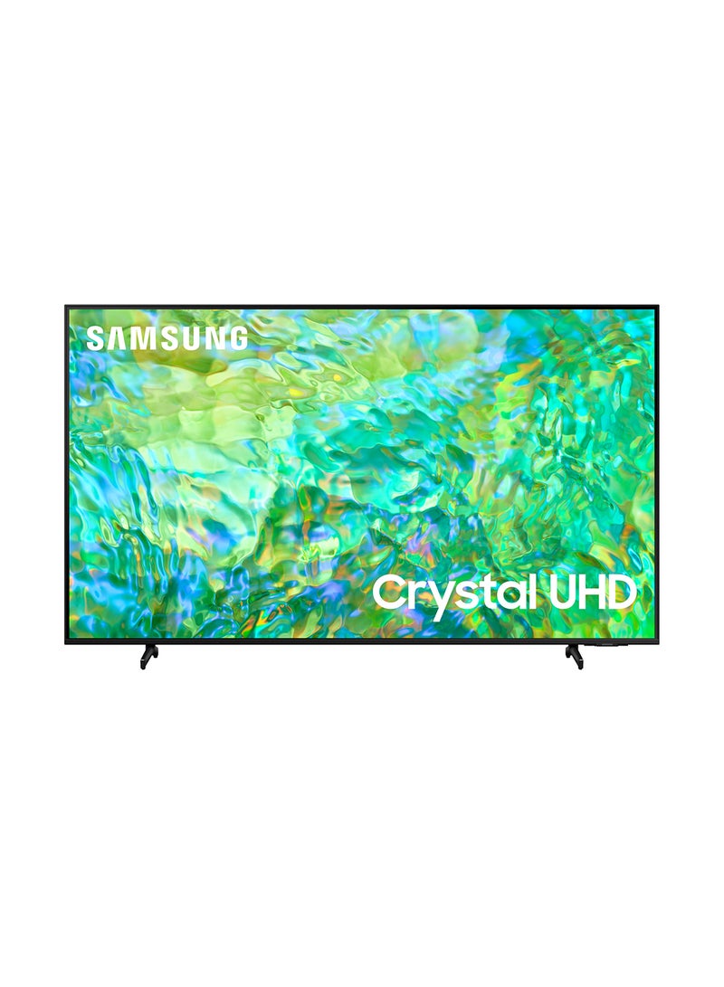 Samsung - Smart TV, Crystal UHD 4K, CU8100, 50 Inch, 2023, AirSlim, Crystal Processor 4K, OTS Lite UA50CU8100UXZN Black - Image 1