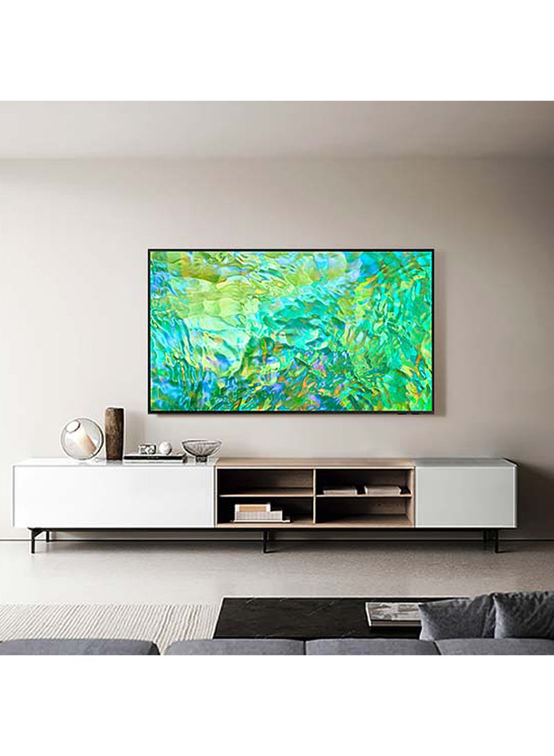 Samsung - Smart TV, Crystal UHD 4K, CU8100, 50 Inch, 2023, AirSlim, Crystal Processor 4K, OTS Lite UA50CU8100UXZN Black - Image 1