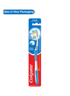 Colgate Extra Clean Medium Toothbrush Multicolour  - Image 2