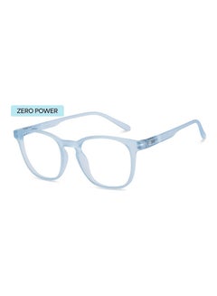 Lenskart Blu Hustlr | Peyush Bansal Glasses | Zero Power Bluecut And Antiglare Computer Eyeglasses | Blue Full Rim Square | For Men And Women | Large | LB E14058  - Image 2
