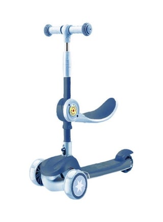 3 Wheel Kick Scooters With Colorful Led Turning Wheel Lights Blue 52X31X72cm - v1686708114/N53413597A_1