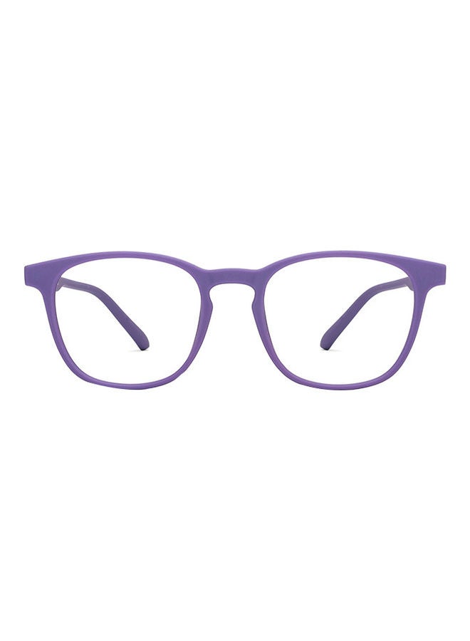 Lenskart Blu Hustlr | Peyush Bansal Glasses For Eye Protection From Digital Screens | Computer Glasses With Blue Cut, Anti Glare And UV Protection | Lightweight Specs Zero Power | Medium | Amethyst  - Image 1