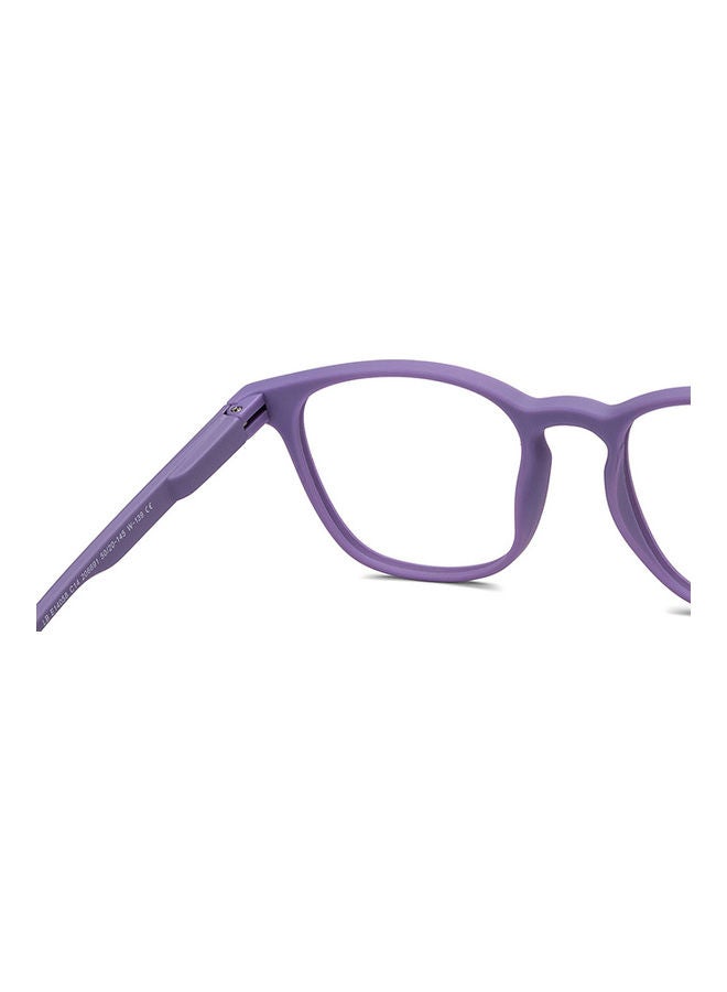 Lenskart Blu Hustlr | Peyush Bansal Glasses For Eye Protection From Digital Screens | Computer Glasses With Blue Cut, Anti Glare And UV Protection | Lightweight Specs Zero Power | Medium | Amethyst  - Image 3