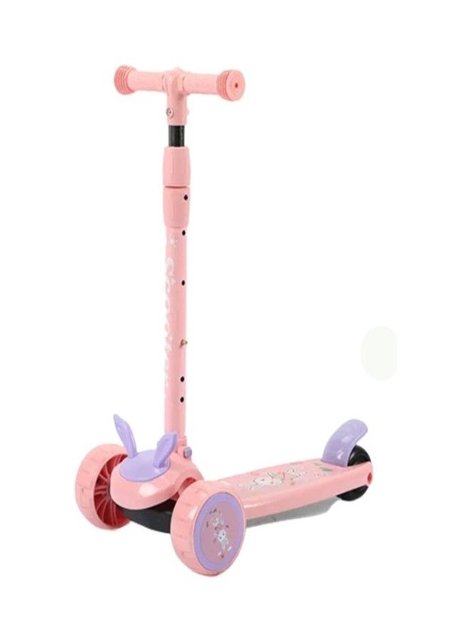 فاميلي سنتر 3 Wheel Swing Ride on Kids Scooters Pink - Image 4