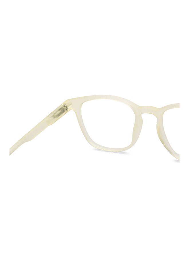 Lenskart Blu - Hustlr | Peyush Bansal Glasses For Eye Protection From Digital Screens | Computer Glasses With Blue Cut And UV Protection | Lightweight Specs Zero Power | Medium | Sand Dune - Image 1