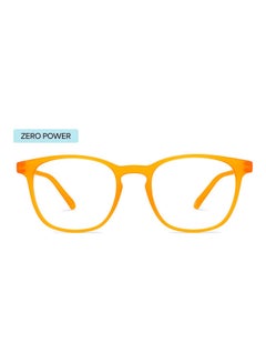 Lenskart Blu Hustlr | Peyush Bansal Glasses For Eye Protection From Digital Screens | Computer Glasses With Blue Cut, Anti Glare And UV Protection | Lightweight Specs Zero Power | Medium | Amber  - Image 2