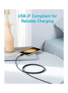 Anker 310 USB C to USB C Cable, 3ft, 2 Pack, USB C Charger Cable Fast Charge for Samsung Galaxy S22, iPad Pro 2021, iPad Mini 6, iPad Air 4, MacBook Pro 2020, Switch Starlit  - Image 4