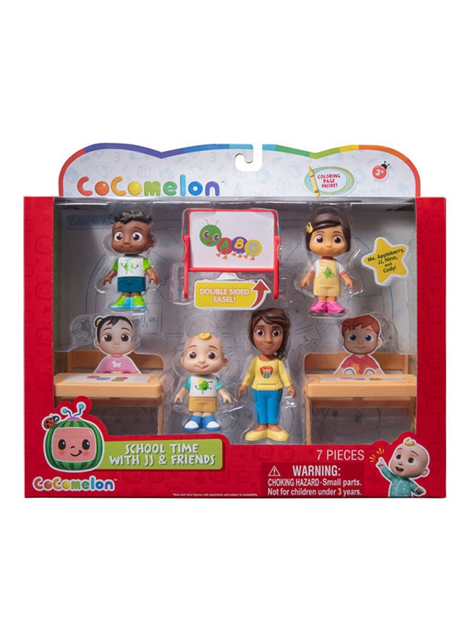 Cocomelon School Time Jj And Friends Multi Pack  - Image 1