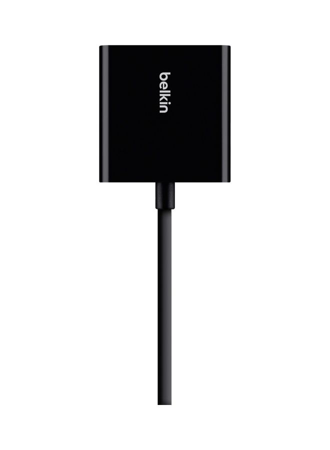 belkin - Universal HDMI To VGA Adapter With Audio Black - Image 1