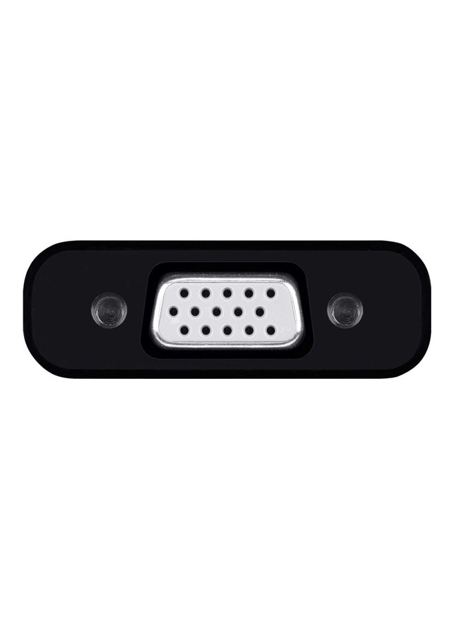 belkin - Universal HDMI To VGA Adapter With Audio Black - Image 1