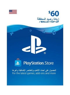 Playstation US 60 USD Gift Card