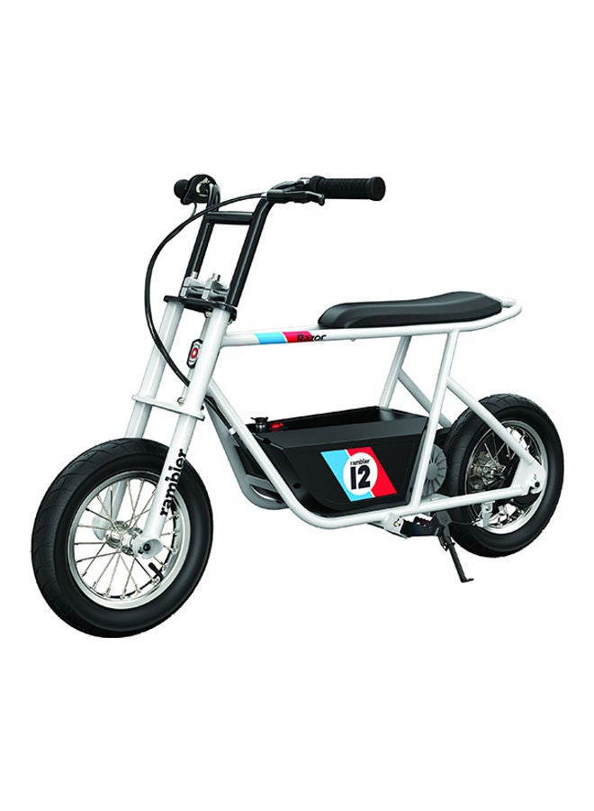 Razor - Razor Rambler 12 – 24V Electric Minibike with Retro Style, Up to 14 mph, Wide 12" Air-Filled Tires, High-Torque 250-watt Motor, Up to 40 Minutes Ride Time, for ages 13 and up 110cm - Image 1