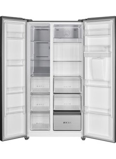 SUPER GENERAL 880L Gross/581L Net Capacity Side-By-Side Refrigerator-Freezer with Water Dispenser, Dual Inverter Compressor, Quick Freezing Function, Interior LED Lighting and Multi Air-Flow System SGR880SBS Inox  - Image 3