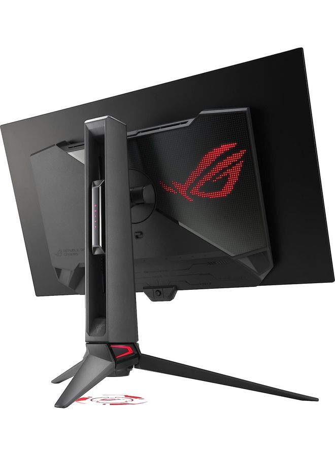 ASUS - 27 inch ROG Swift OLED Gaming Monitor, QHD 240Hz OLED Display, 0.03ms Response Time, 10 bit Colors, FreeSync Premium & G-SYNC , 2xHDMI V2, 1x DP 1.4, 2x USB 3.2 Gen 1 |PG27AQDM | 90LM08Q0-B01A70 Black - Image 1