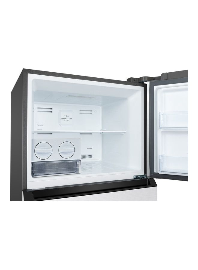 TCL 605 Liters Double Door Top Mount Refrigerator, Total No Frost Fridge And Freezer With LED Display Touch Control, Interior LED Light Large Crisper Drawer With Humidity Control P605TMN Inox - Image 5
