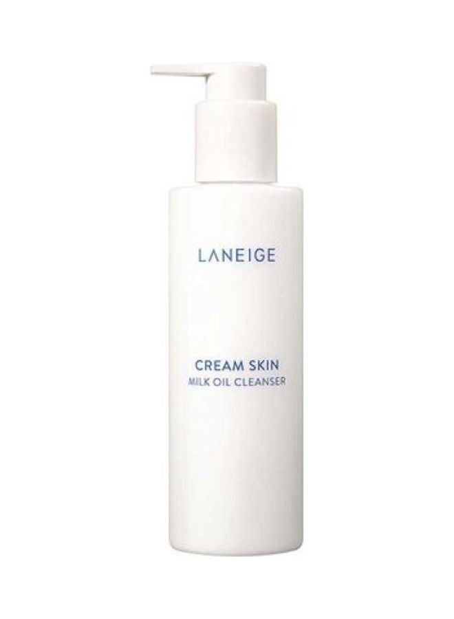 لانيج منظف البشرة بالزيت والحليب الكريمي