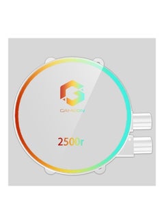 GameOn KRAKEN COOLER A380 240 MM - WHITE Durable Teflon Tube RGB Pump Rifle Bearing Speed 1200rpm BLACK  - Image 4