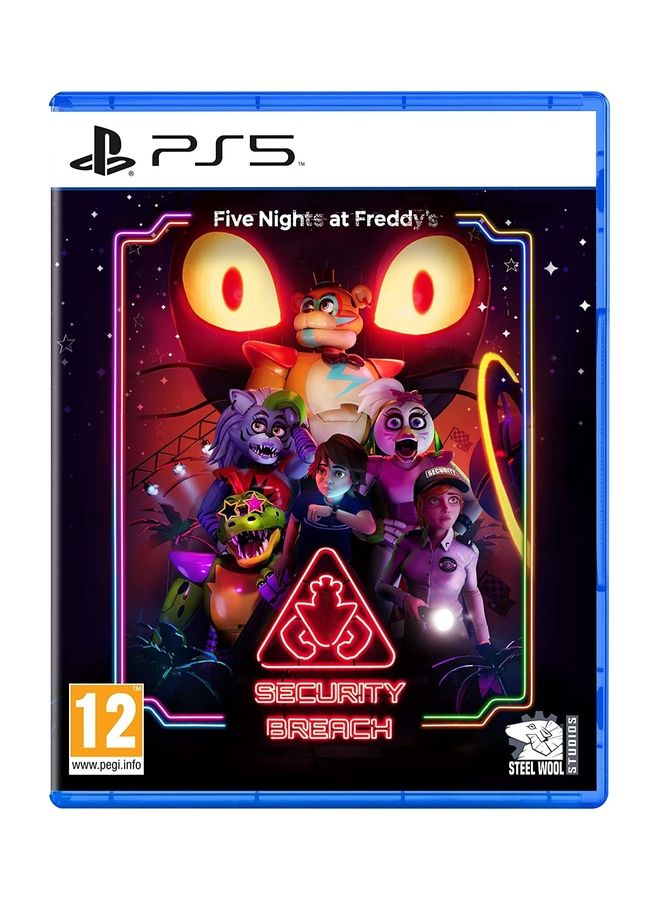 Maximum Games Five Nights at Freddy's Security Breach Game - PlayStation 5 (PS5) - v1686724420/N53413813A_1