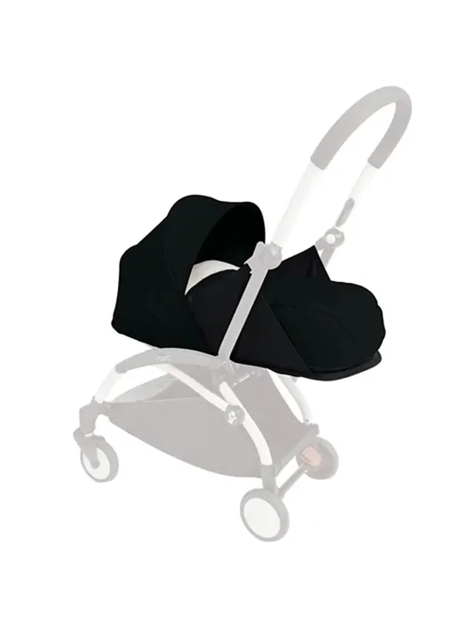 BABYZEN Yoyo 0+ Newborn Pack - Black (Compatible With Yoyo Frame)