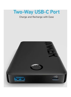 Anker 10000 mAh 323 USB-C Power Bank, 10,000mAh Portable Charger (PowerCore PIQ), High-Capacity Battery Pack for iPhone 16/15/14 Series, Samsung, Huawei, Xiaomi, Redmi, Vivo, Oppo, iPad, Apple Watch and More Black  - Image 3