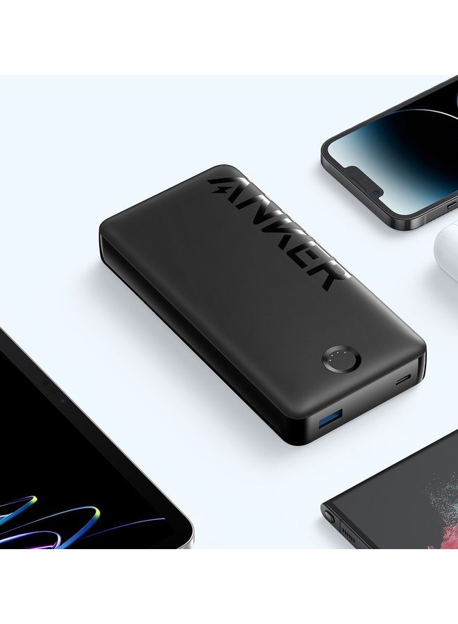 آنكر بنك الطاقة، شاحن محمول 325 (PowerCore 20K II)، حزمة بطارية 20,000 مللي أمبير في الساعة مع منفذين، شحن عالي السرعة بقدرة 15 وات لأجهزة iPhone وSamsung Galaxy والمزيد  - Image 2
