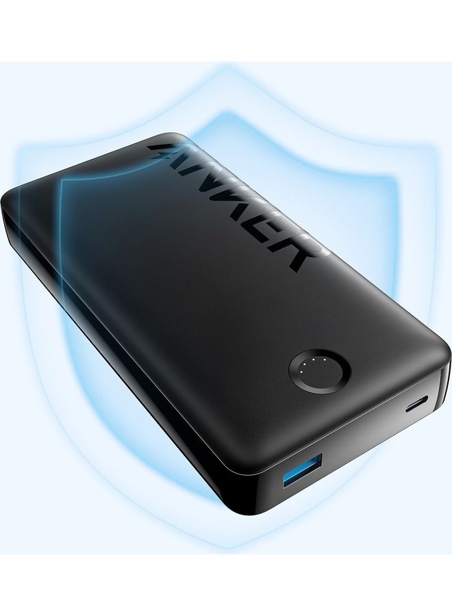 آنكر بنك الطاقة، شاحن محمول 325 (PowerCore 20K II)، حزمة بطارية 20,000 مللي أمبير في الساعة مع منفذين، شحن عالي السرعة بقدرة 15 وات لأجهزة iPhone وSamsung Galaxy والمزيد  - Image 4