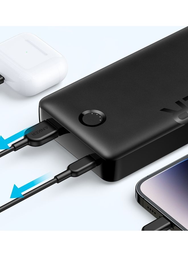 آنكر بنك الطاقة، شاحن محمول 325 (PowerCore 20K II)، حزمة بطارية 20,000 مللي أمبير في الساعة مع منفذين، شحن عالي السرعة بقدرة 15 وات لأجهزة iPhone وSamsung Galaxy والمزيد  - Image 5