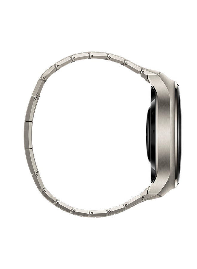 HUAWEI - WATCH 4 Pro Smartwatch, Spherical Sapphire Glass, Health at a Glance, eSIM Cellular calling, Fresh-new Activity Rings, 21-Day Battery Life, ECG Analysis, Compatible with Andriod & iOS, Titanium Silver - Image 1