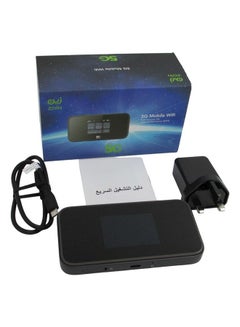 Zain 5000.0 mAh Mifi 5G Router Support Only Zain Network Black  - Image 4